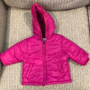 🔥 Pink 6-9 month winter coat